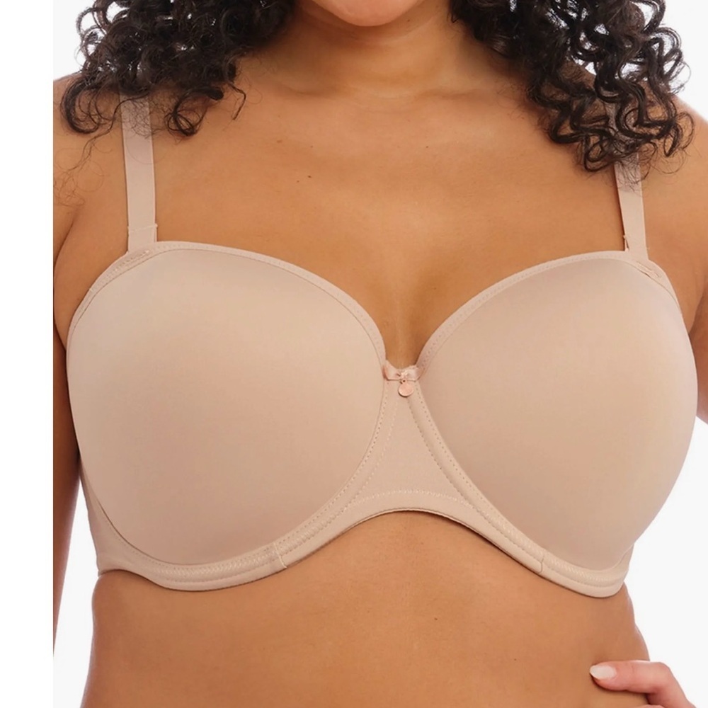 NWT Elomi Smooth Full Figure Strapless Underwire Bra 40DD